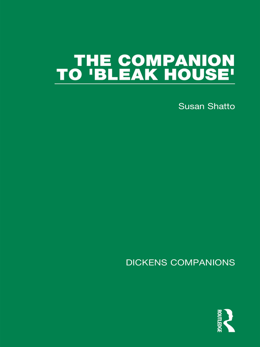Title details for The Companion to 'Bleak House' by Susan Shatto - Wait list